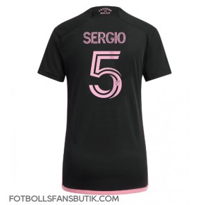 Inter Miami Sergio Busquets #5 Replika Bortatröja Damer 2024-25 Kortärmad